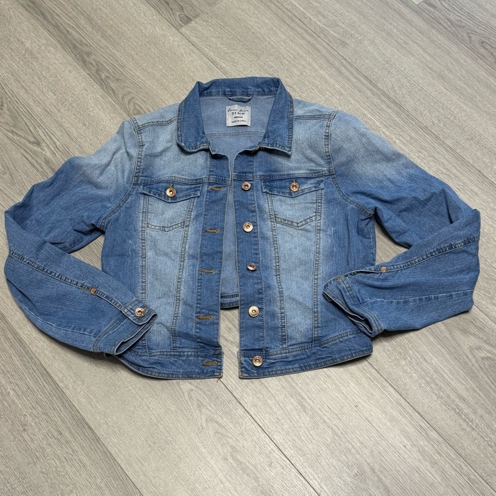 Love Tree Classic Blue Denim Jacket